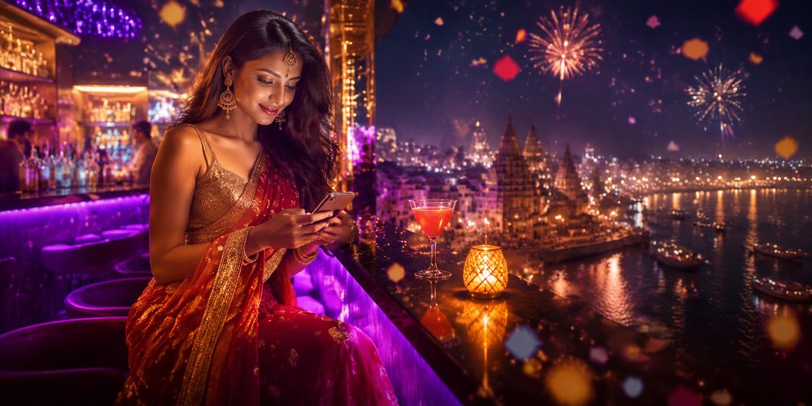 Player responsibly using mobile casino app near Varanasi ghat